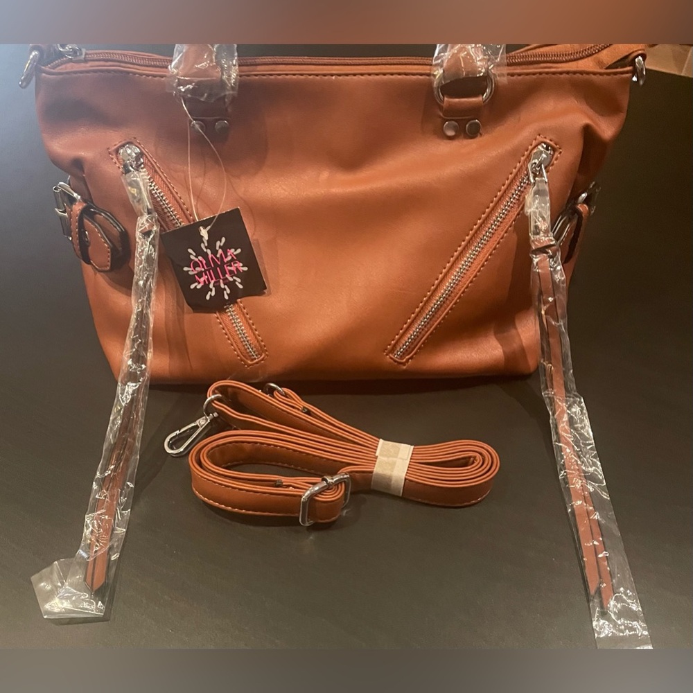 Olivia Miller Brown Purse NWT